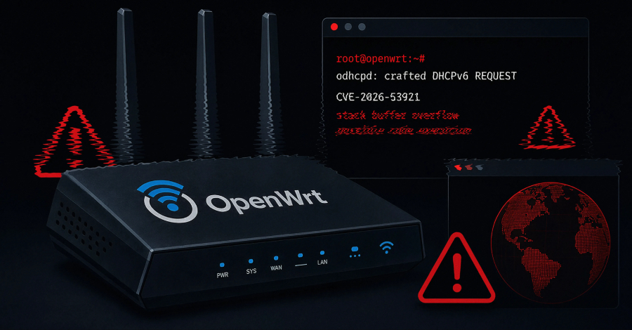 Critical OpenWrt DHCPv6 Flaw Could Let Unauthenticated Attackers Run Code as Root